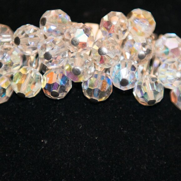 Vintage Aurora Bracelet and Clip Earring Set - Picture 3 of 6